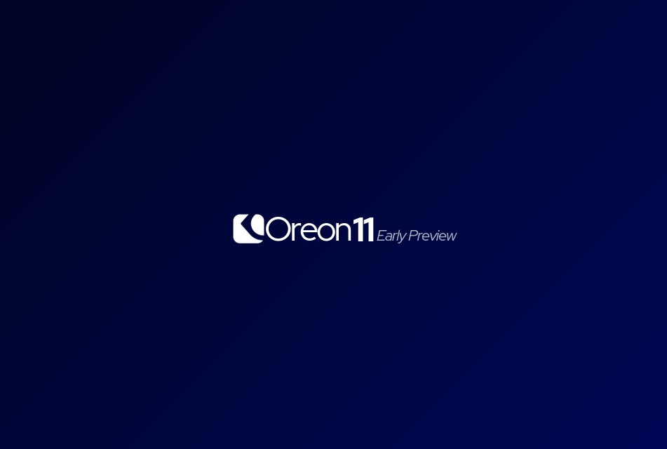 Oreon 11 (Early Preview)